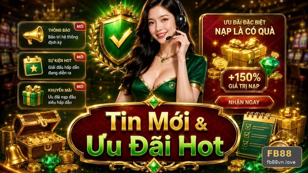 Khuyến Mãi FB88 Tại fb88vn.love: Đọc Chi Tiết Giao Diện Tin Mới, Ưu Đãi Và Điều Kiện Nhận Thưởng – Phân Biệt Giá Trị Hiển Thị Với Giá Trị Thực Sau Điều Kiện Qua Góc Tiếp Cận Thân Thiện