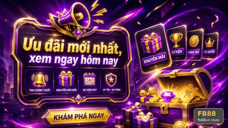 Khuyến Mãi FB88 Tại fb88vn.love: Đọc Chi Tiết Giao Diện Tin Mới, Ưu Đãi Và Điều Kiện Khuyến Mãi – So Sánh Hai Cách Tiếp Cận Qua Góc Tiếp Cận Thân Thiện